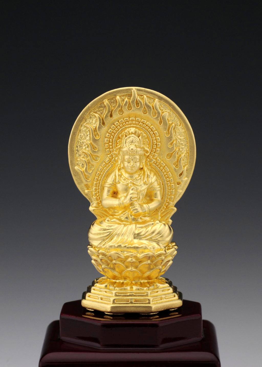 【仏像】大日如来 - 純金製 ケース付き | 日本の手技,純金製御仏像 | | 仏像ワールド