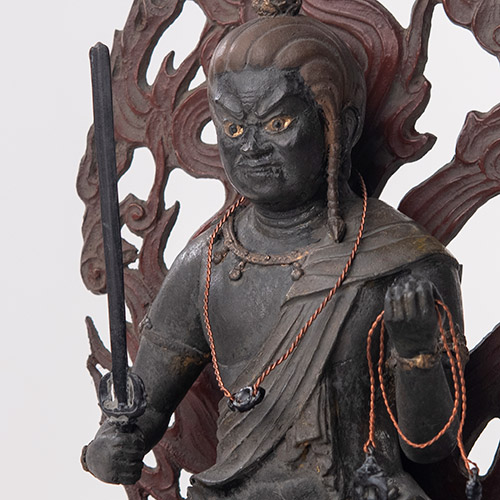 仏像 不動明王坐像 丸山明慧作 日本の手技 高岡銅器の仏像 本格仏像の仏像ワールド